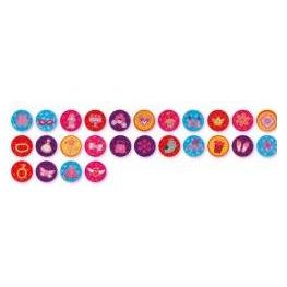 Joustra Motivstempel-Set "PRINZESSINNENSTEMPEL", im Koffer (J41810)