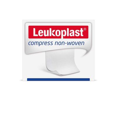 Leukoplast compress non-woven 10x10cm unste.6f 50 St Kompressen