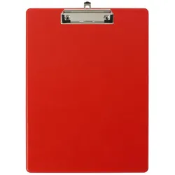 Exacompta 19295E 10x Klemmbrett mit Hülle - Format 23x32cm für A4 - Rot