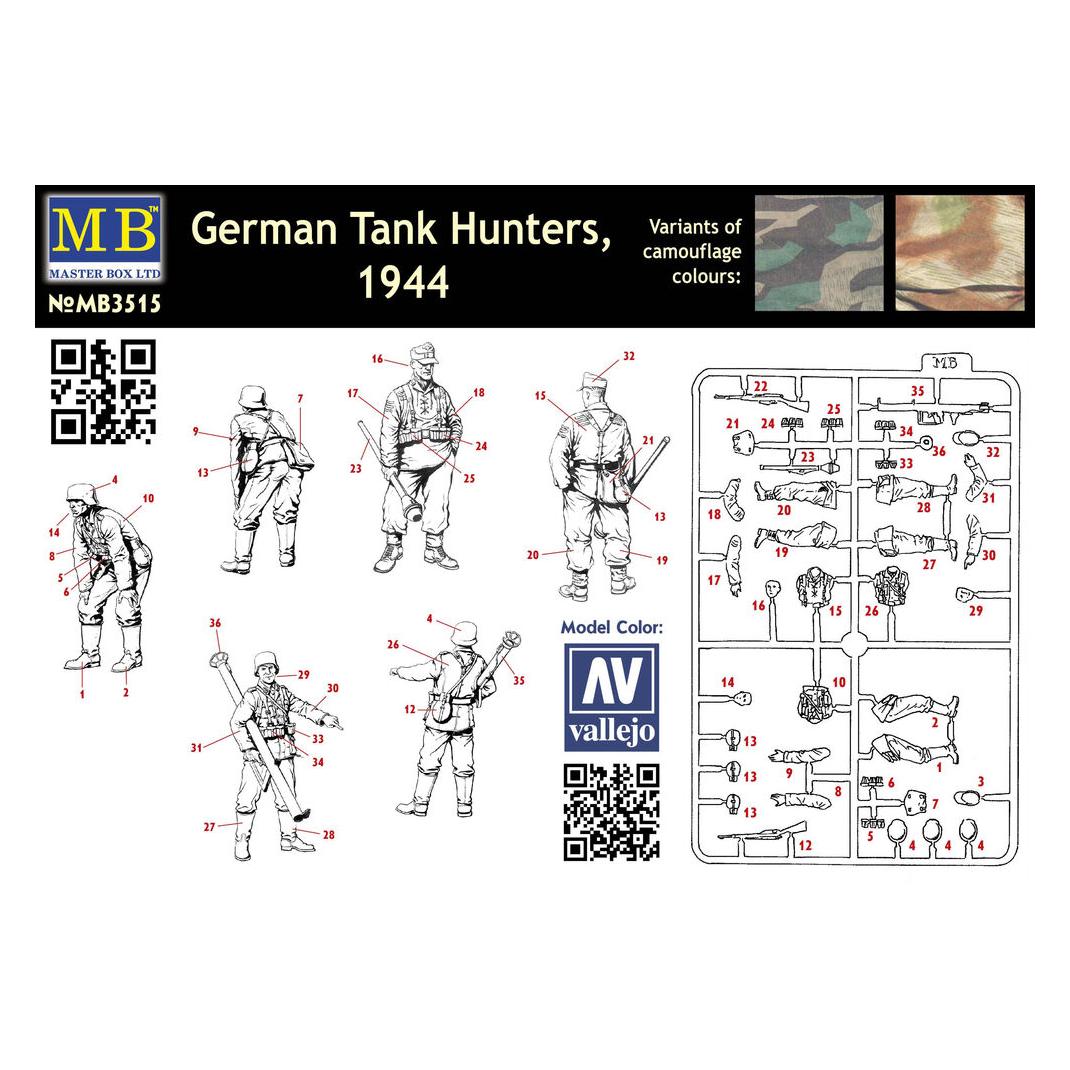 Master Box Deutsche Panzerjäger 1944 (MB3515)
