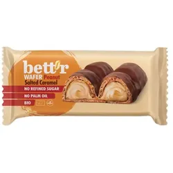 Bett’r Waffelriegel Erdnuss gesalzenes Karamell bio