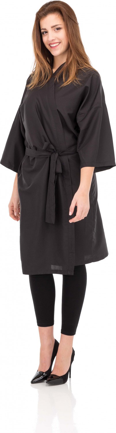 XanitaliaPro Kimono Haarschneideumhang in Schwarz XP-370.731