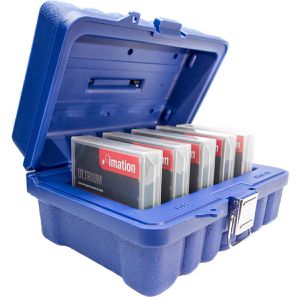TurtleCase Speichermedien-Koffer TC-17755, abschließbar, für 5 LTO-Tapes mit Hülle, antistatisch, 5 Stück