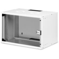 Wandgehäuse SOHO PRO , IT-Schrank hellgrau, 7 Höheneinheiten