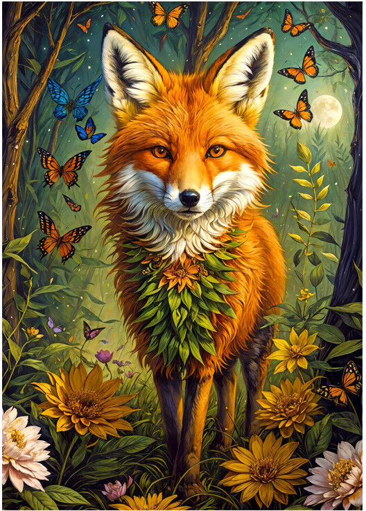 Puzzle 1000 pcs Enchanted Fox - Enjoy Puzzle