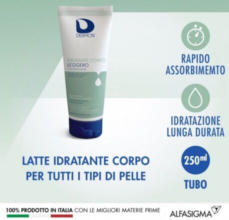 Alfasigma Paraf Dermon Latte Idratante Corpo Leggero 250ml