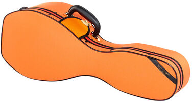 Super Light Round Mandolin Case OR Orange