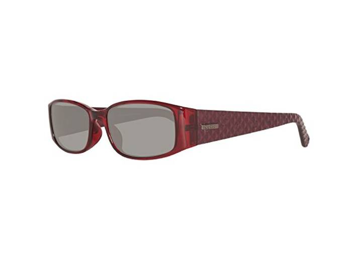 Guess GU 7259 F63-55 -16-0 Guess Sun GU 7259 F63-55 -16-0 Rechthoekige zonnebril 55, Red