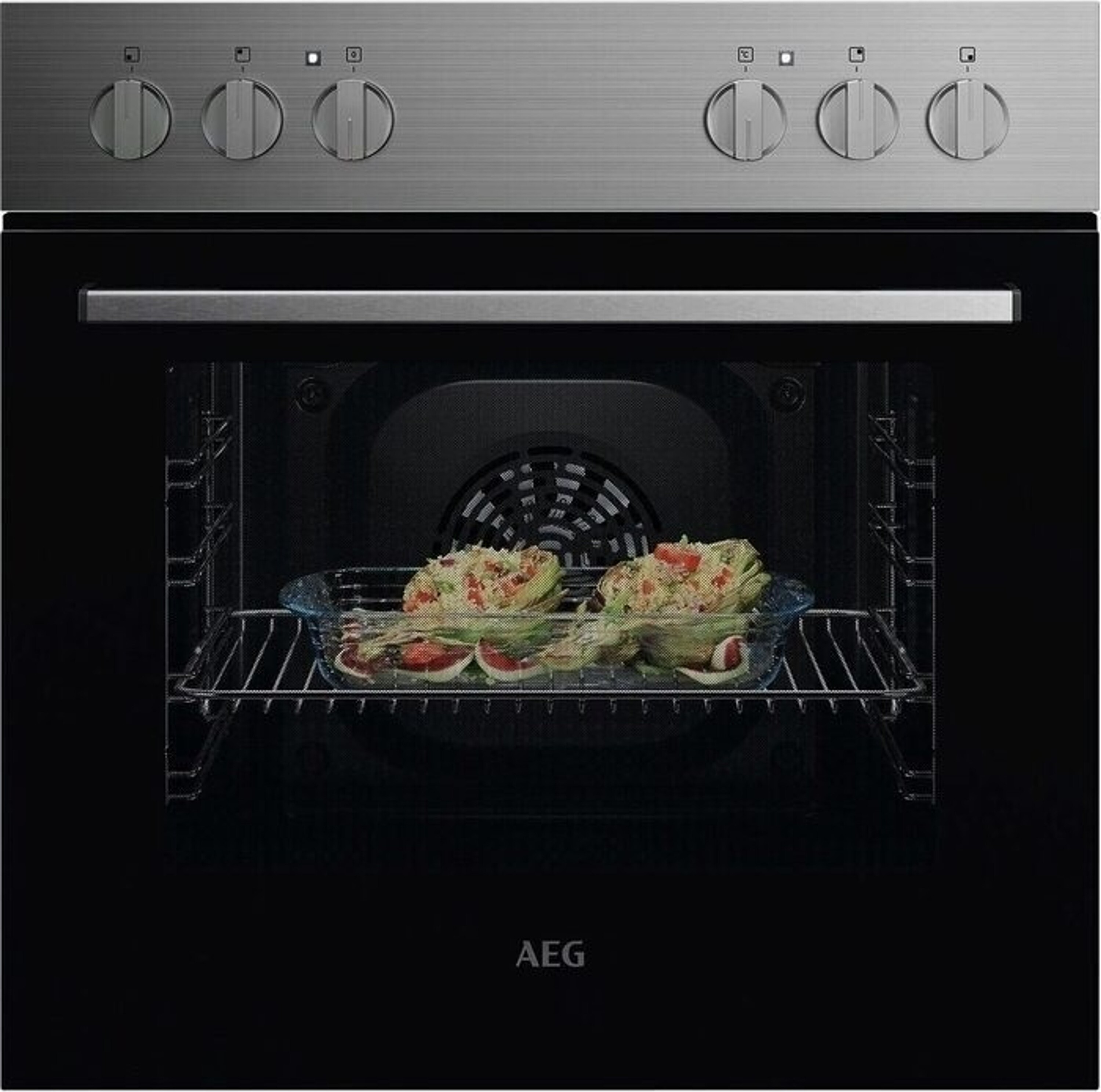 AEG OU5AE10CM, Medium, Elektrischer Ofen, 65 l, 9090 W, 65 l, 50 - 250 °C