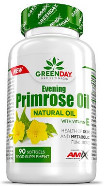 Amix Greenday Primrose Evening oil + Vitamin E 90 Capsules