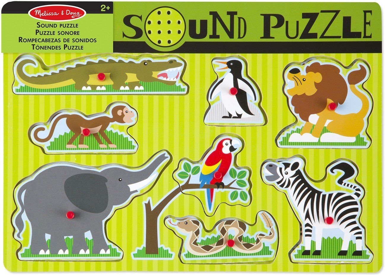 Melissa & Doug - Zoo Animals Sound Puzzle (50215)