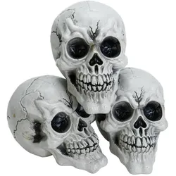 EUROPALMS Halloween Totenkopf, 3x