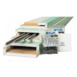 Eclisse Gipskarton-Laibung,1-FLG.GIPSKARTON-Aufbau auf CW 100-fürWS.150mm-Für Holztürblatt