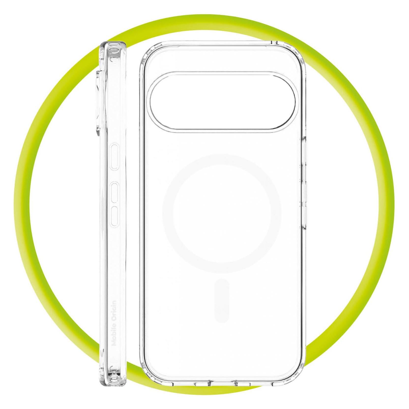 Mobile Origin Easy Case, MagSafe, Clear - Google Pixel 10 Pro/Google Pixel 10 (Google Pixel 10, Google Pixel 10 Pro) (MO-HYCL-GP10Pro)