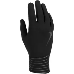 NIKE Pacer Reflective leichte Laufhandschuhe Damen 001 - black/black M