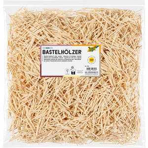 Folia Holzstäbchen 2316 Bastelhölzer, natur, 42 x 2 x 2mm, eckig, 5000 Stück