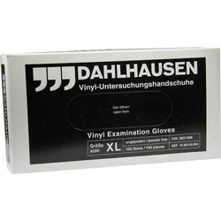 VINYL Handschuhe ungepudert Gr.XL 100 St Handschuhe