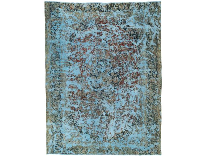 Vintage Teppich 237x310 Handgeknüpft Modern Orientteppich Wolle