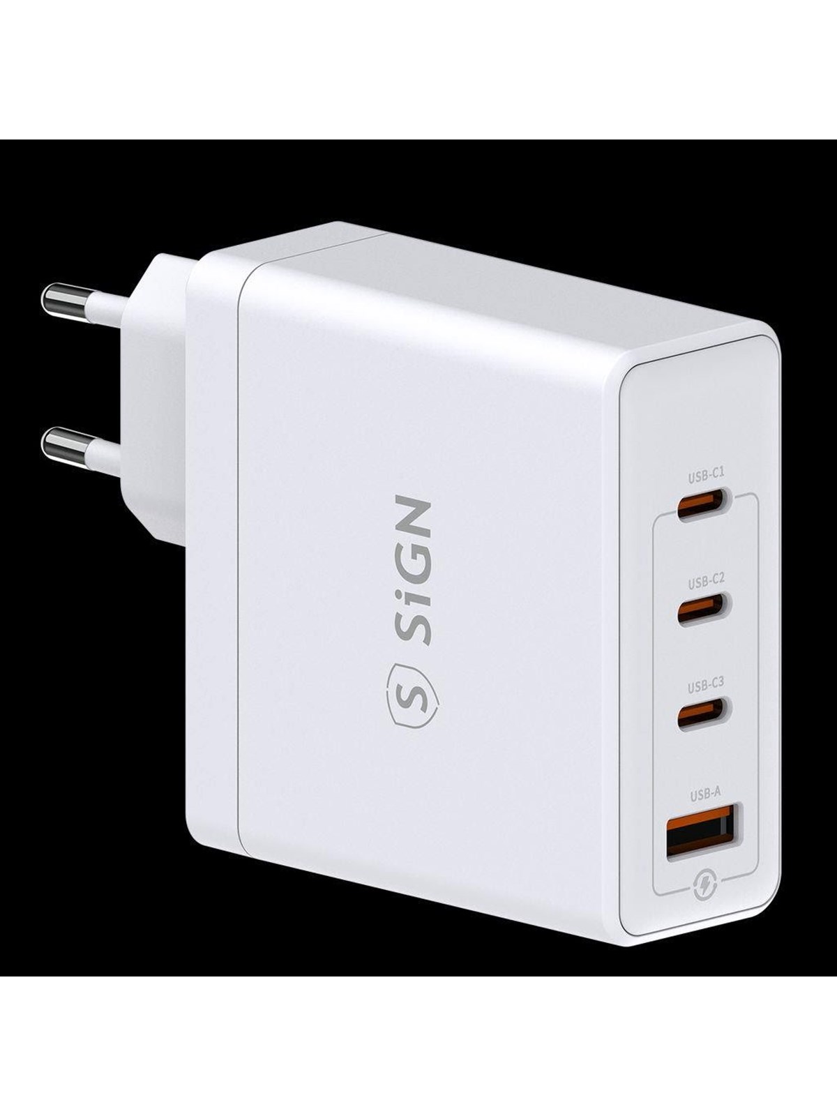 SiGN Fast Charger GaN 140W 3x USB-C / 1x USB-A - White