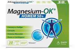 Magnesium-OK Homem 50+ 30 comprimidos