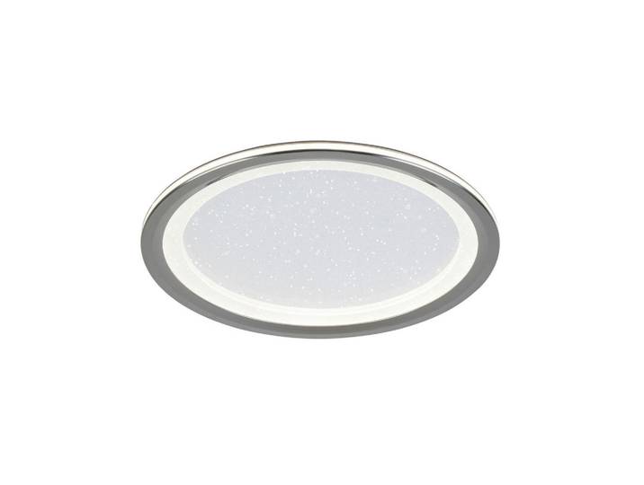 Novel Led-Deckenleuchte, Schwarz, Chromfarben, Metall, Kunststoff, Uni, rund, 6 cm, Farbtemperaturwechsler, Lampen & Leuchten, Innenbeleuchtung, Deckenlampe, Deckenlampen