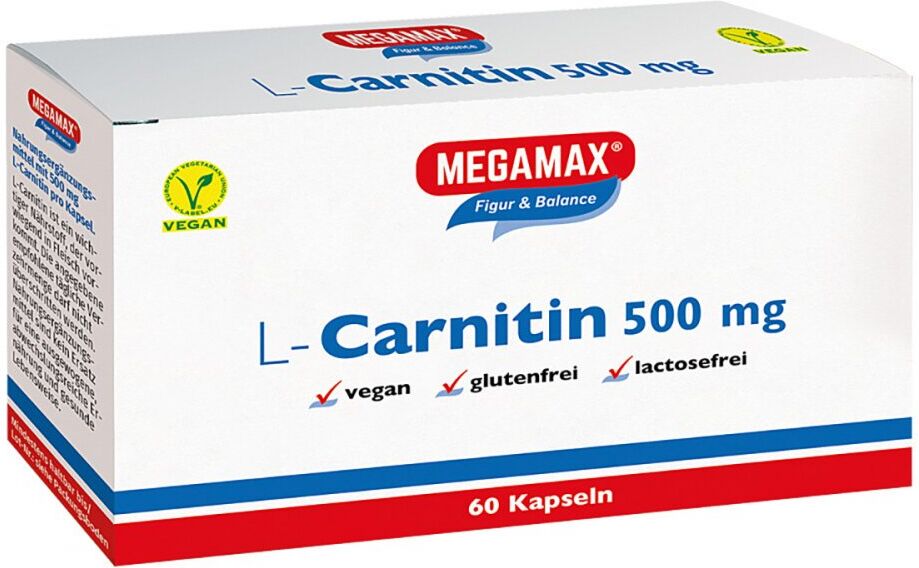 Megamax L Carnitin 500 mg Kapseln