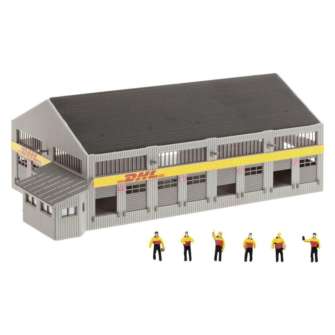 Faller Logistik-Zentrum DHL mit Figuren (231733)