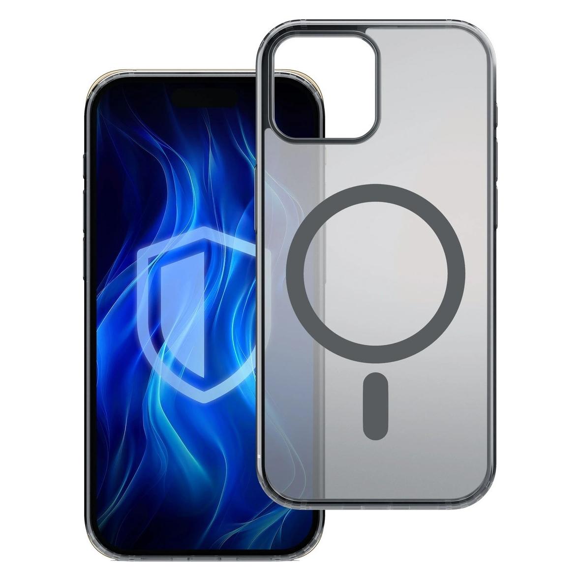 3MK Apple iPhone 14 - Frosty MagCase Bla ck (Apple iPhone 14) (5903108596138)