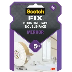 Scotch Spiegelmontageband »FIX« 19 mm/5 m weiß