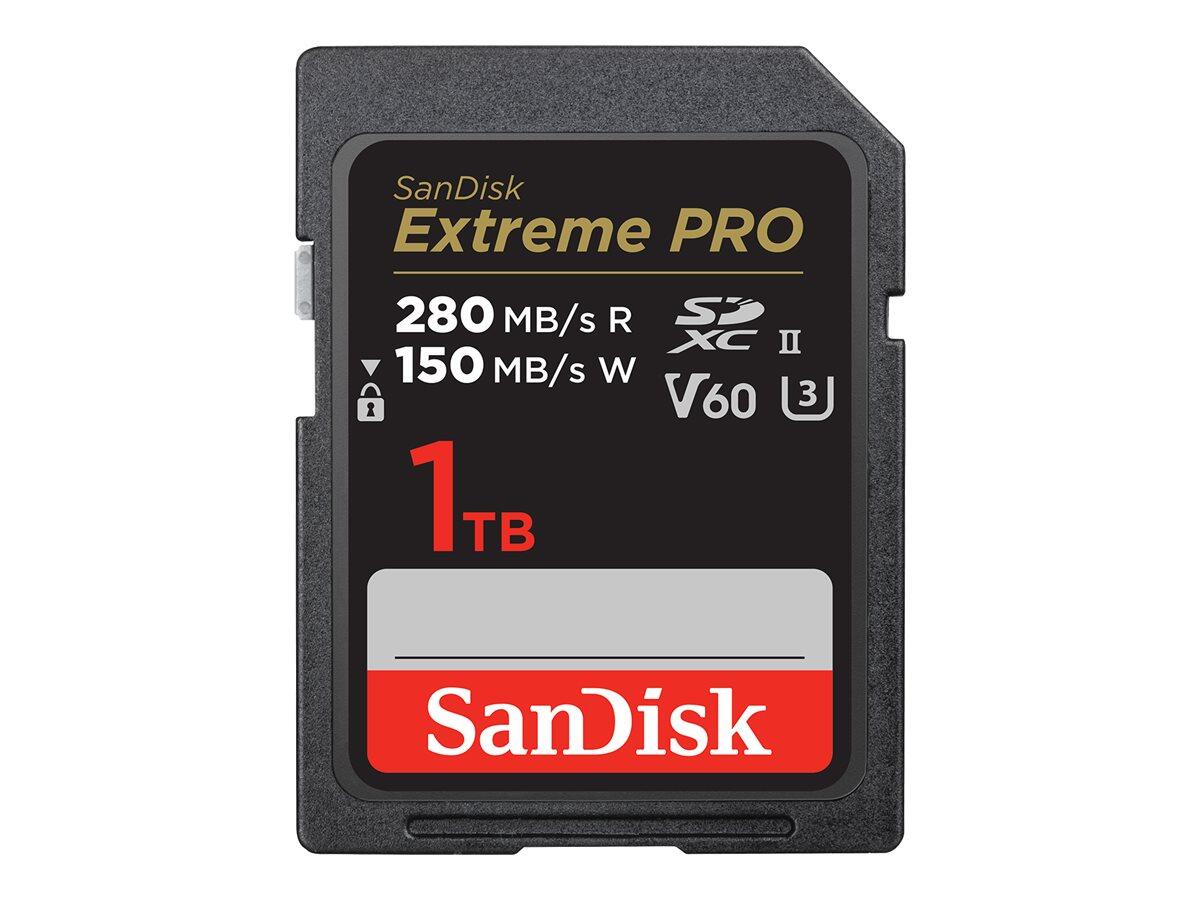 SanDisk Extreme PRO SDXC UHS-II Speicherkarte 1 TB SDSDXEP-1T00-GN4IN