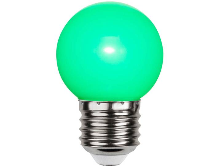 Schönenberger Leuchtmittel Bulb Outdoor Glas E27 T 4.5 cm 1.2 W - Farbe: Grün - LED- LED Leuchtmittel
