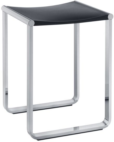 Keuco Hocker Plan 14982170037  Aluminium silber eloxiert/ schwarzgrau