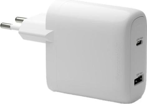 dbramante1928 Oplaadadapter 65 Watt met 2 aansluitpunten USB-C en USB - Wit