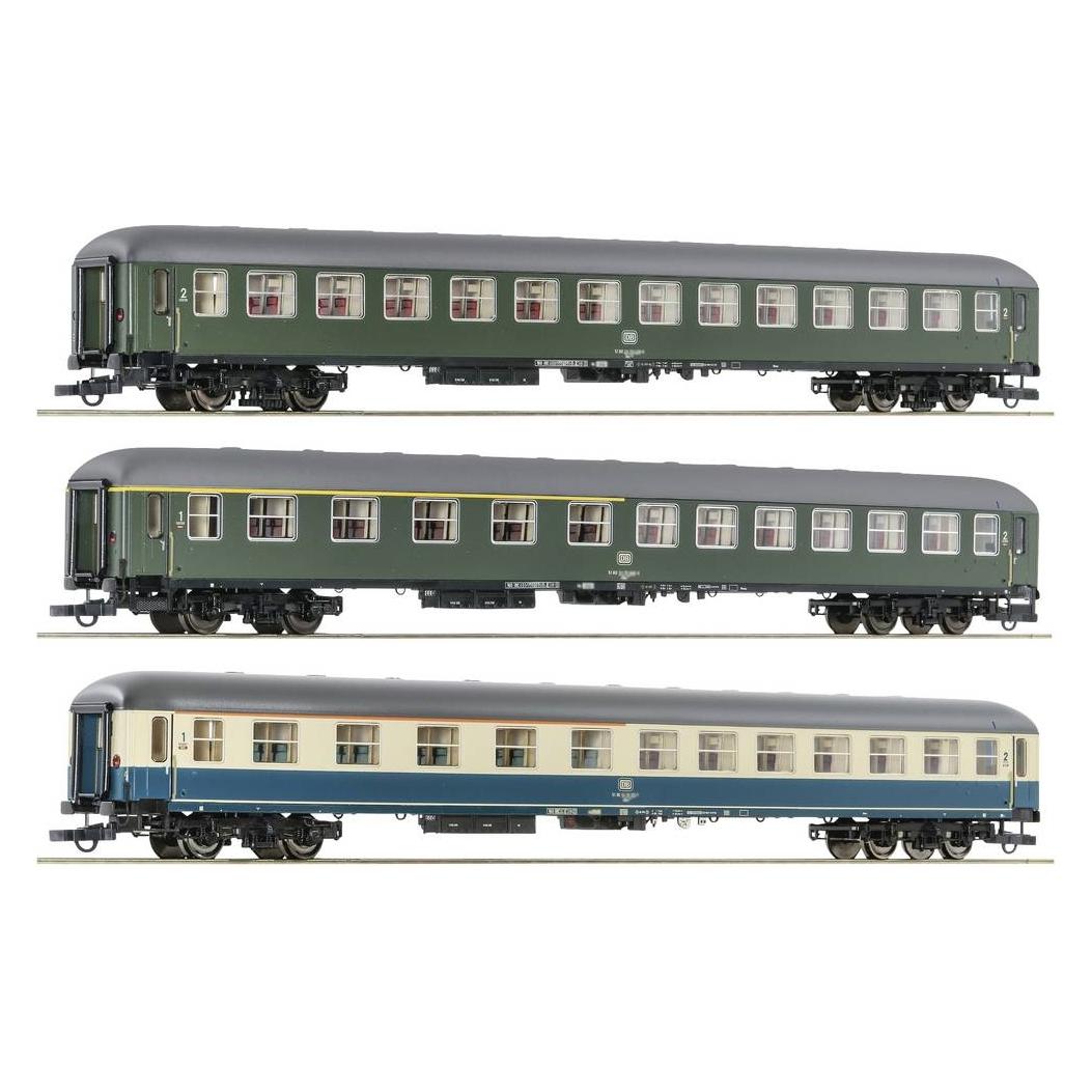 Roco H0 Ro 3er-Set 3: D 377 "hispania-Express (Spur H0) (6200053)