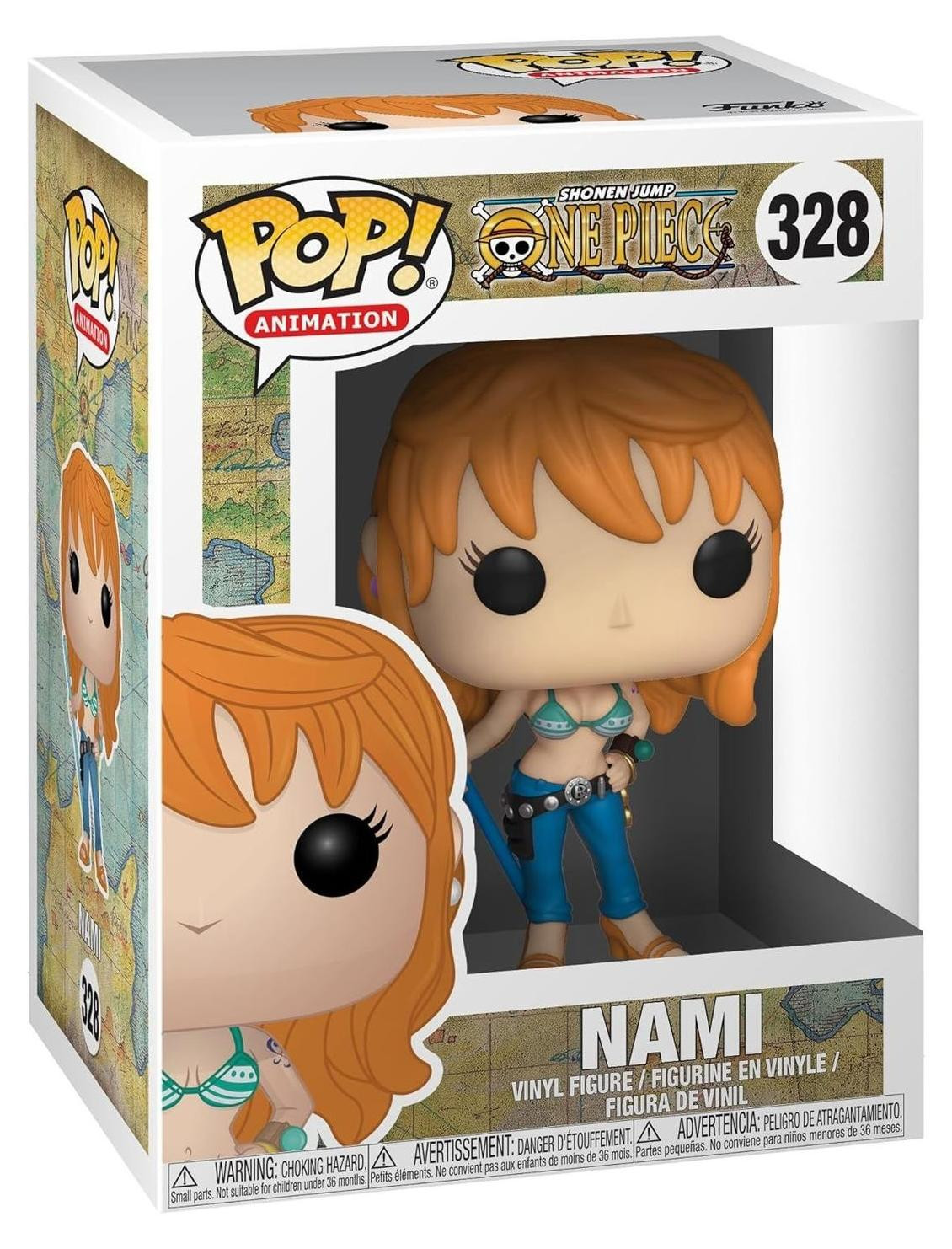 Funko Pop! Nami 328 One Piece Vinyl figuur