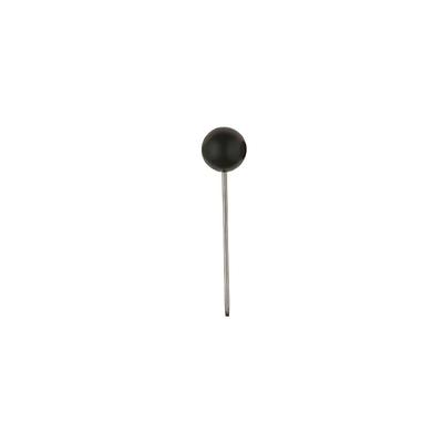 Alco Landkartennadel 16mm Ø5mm schwarz 50 Stück