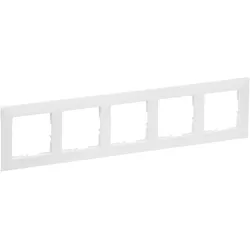 Legrand, Zubehör Schalterprogramm, SEANO 5-fach Rahmen