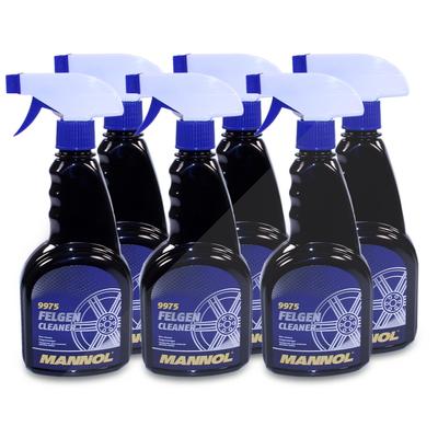 Mannol 6x 500 ml Felgen Cleaner [Hersteller-Nr. 9975]