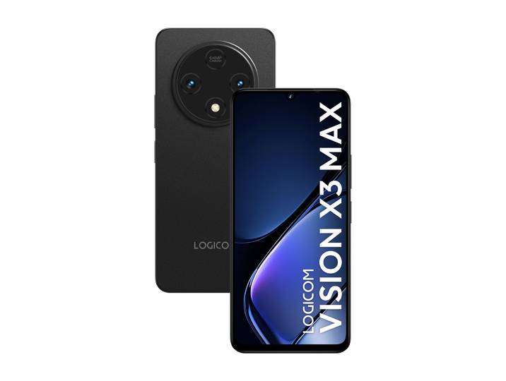 Smartphone Vision X3 Max 256 Go Noir LOGICOM