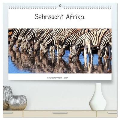 Sehnsucht Afrika - Faszinierende Tierwelt im südlichen Afrika (hochwertiger Premium Wandkalender 2027 DIN A2 quer), Kunstdruck in Hochglanz