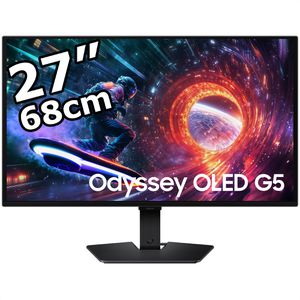 Samsung Monitor Odyssey G50SF, S27FG506SU, 27 Zoll, WQHD 2560 x 1440 Pixel, 0,03 ms, 180 Hz, Gaming