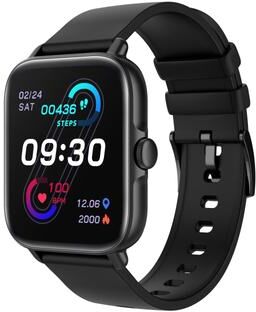 Everyday Crate Y22 Bluetooth Smart Watch 1.7 Inch HD Fitness Tracker Watch With IP67 Waterproof black