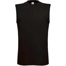 B&C Herren T-Shirt Exact Move ärmellos TM201 black XXL