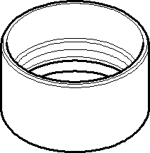 Dornbracht Ring Griff - messing 091601012-09 messing