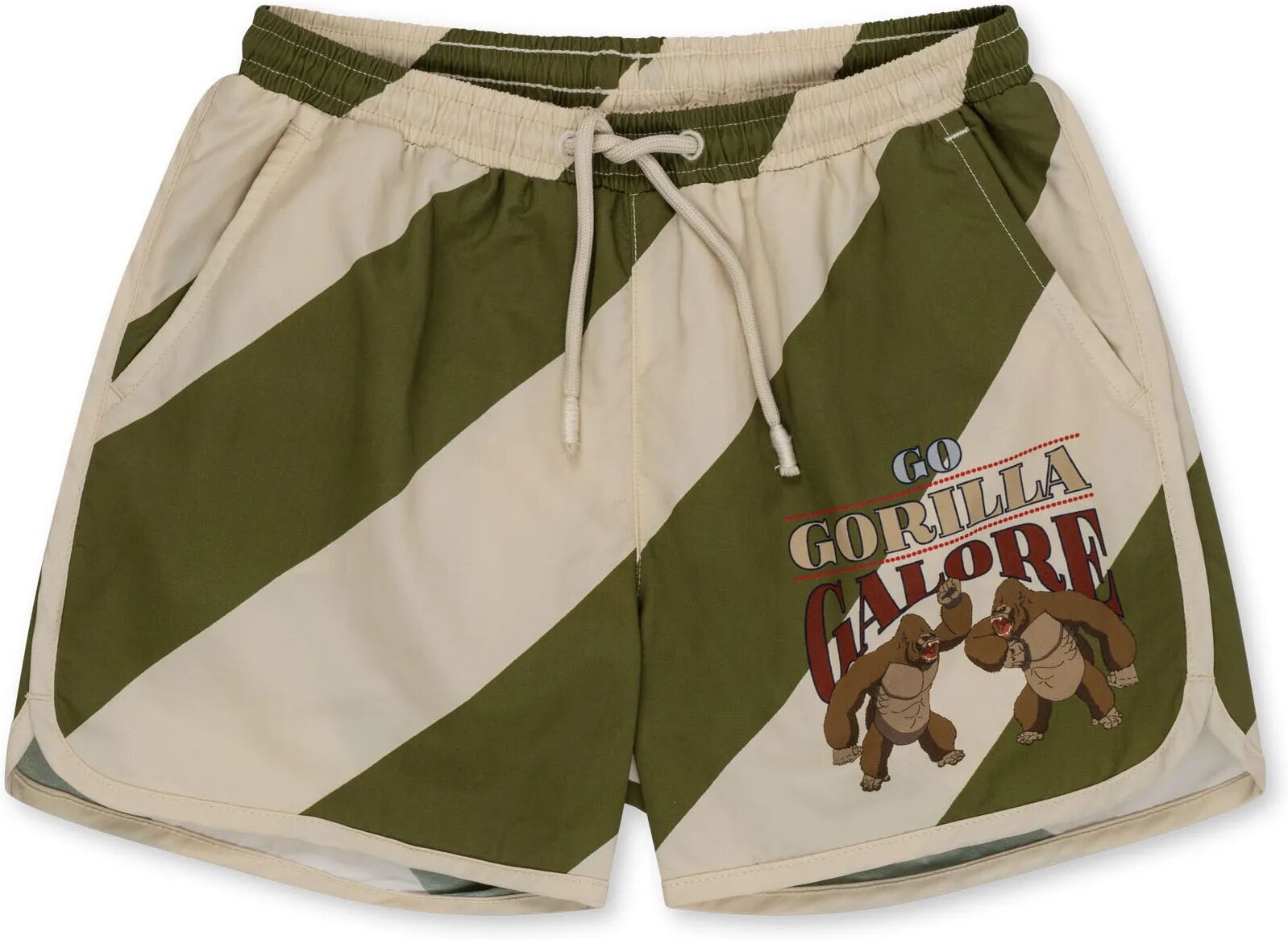 Konges Sløjd Short de Bain Asnou Olive 4 ans