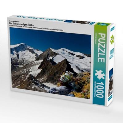 CALVENDO Puzzle Ein Motiv aus dem Kalender Der Großvenediger 3666m 1000 Teile Puzzle quer | 1000 Teile Lege-Größe 64 × 48 cm Foto-Puzzle für