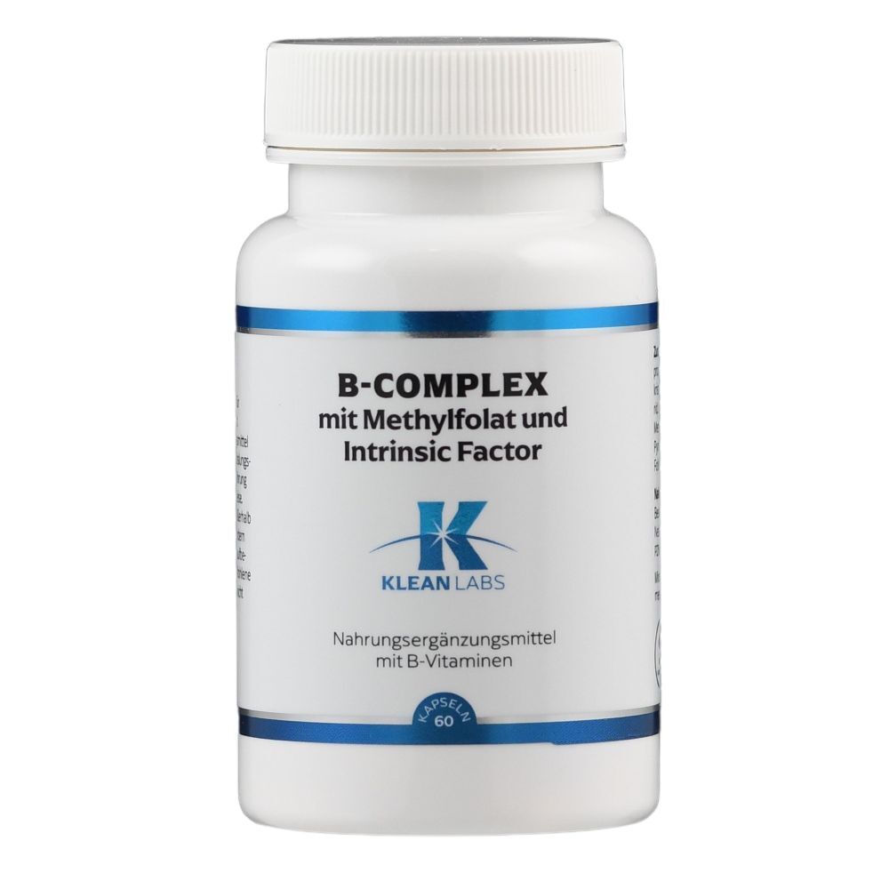 B-Complex m.Methylfolat+Intrinsic Fact.KLEAN Labs 60 St Kapseln