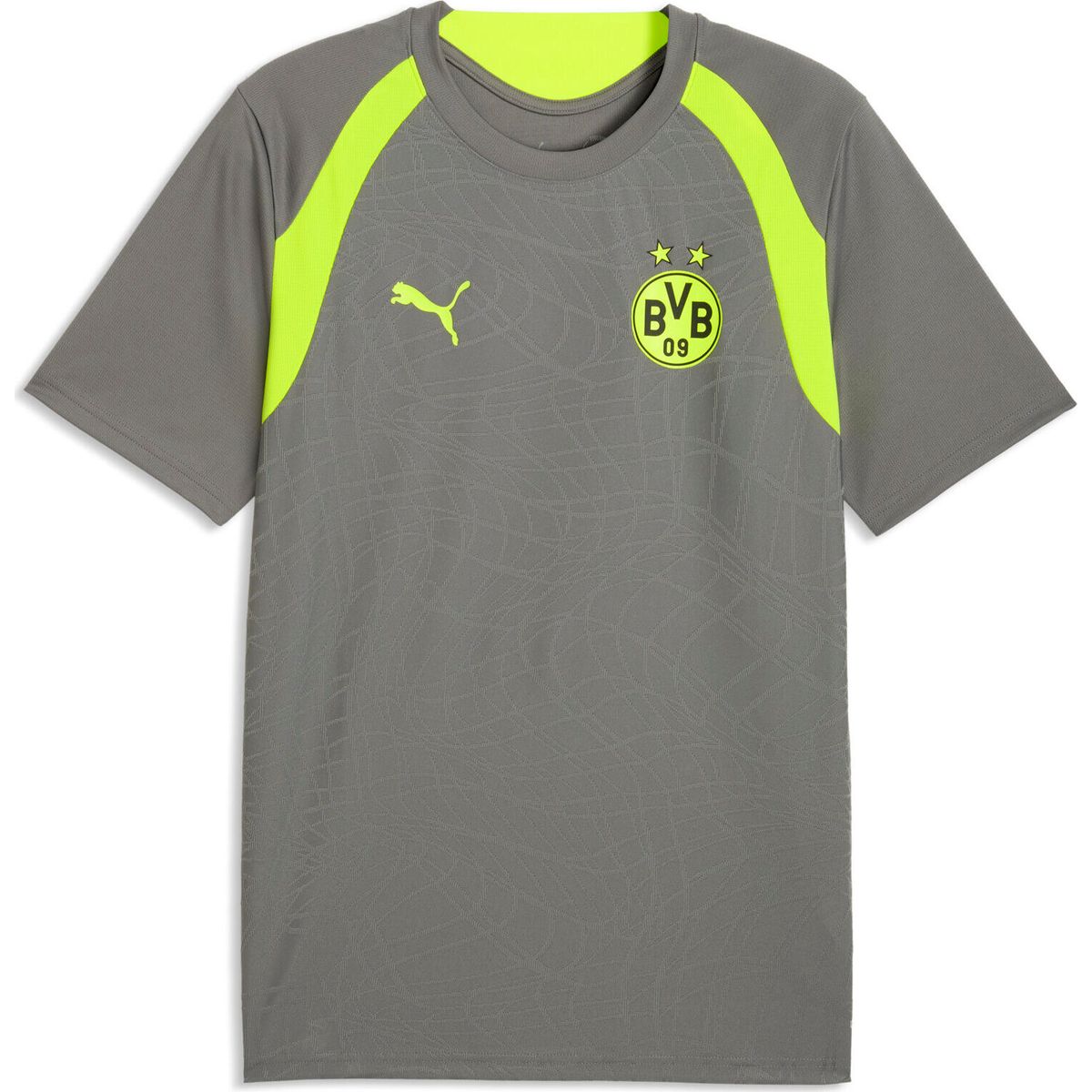 Puma BVB Training Jersey flat medium gray-yellow alert (10) M 786610-10-M
