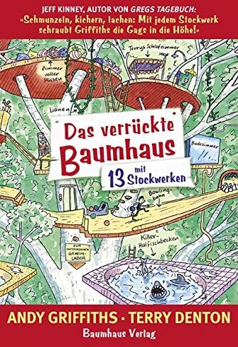 Andy Griffiths - Das verrückte Baumhaus - mit 13 Stockwerken: Band 1 - Preis vom 09.10.2026 07:28:09 h