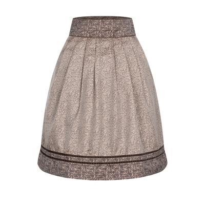 Dirndl NÜBLER "Trachtenrock Rito", Damen, Gr. 38, EURO, braun, Obermaterial: 100% Polyester PES., Kleider